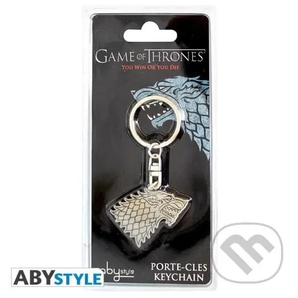 Game of Thrones Kovová kľúčenka - Stark
