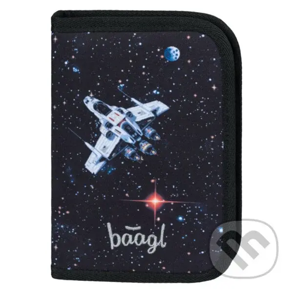 Školský peračník jednoposchodový Baagl Pixel Space