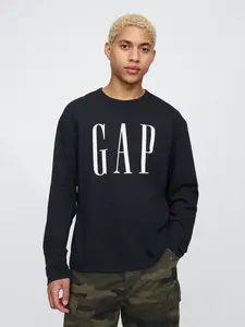 GAP Pánské Oversize tričko s logem 725634-01 Velikost: M