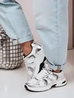 Dámské stříbrné tenisky GLISSWALK