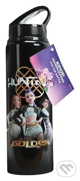 K-pop Demon Hunters fľaša plastová (Golden)