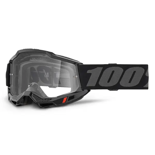 Motokrosové brýle 100% Accuri 2 OTG černá, čiré plexi