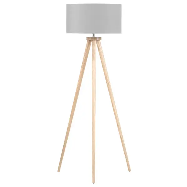 Beliani STOJACÍ LAMPA Nitra 45/45/142 cm