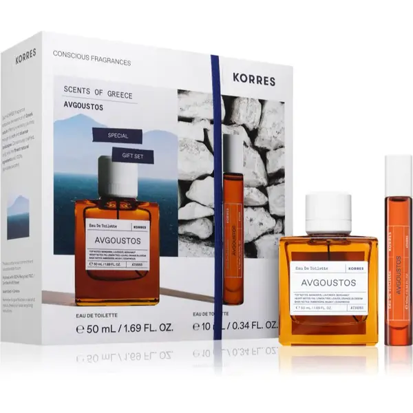 Korres Avgoustos Set dárková sada unisex