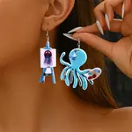 Acrylic Dangle Earrings