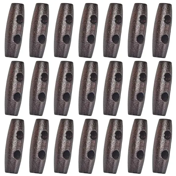 30Pcs Natural Wood Buttons