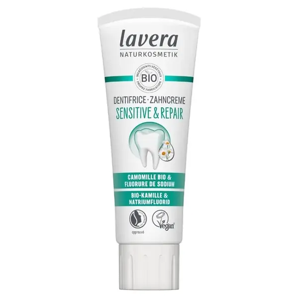 LAVERA  Sensitive & Repair Zubní pasta 75 ml