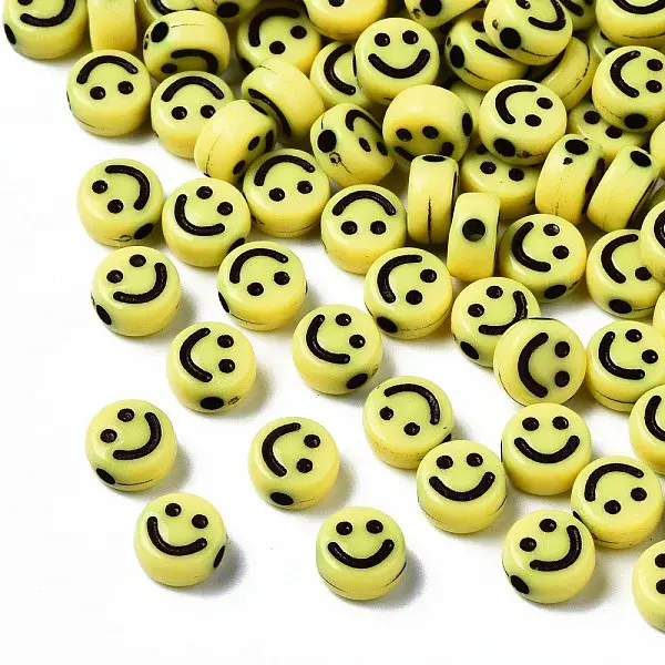 Opaque Craft Acrylic Beads