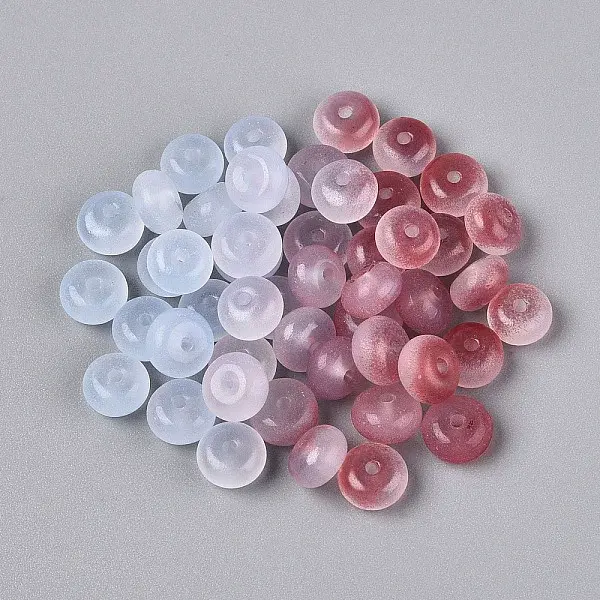 Baking Paint Glass UV Reactive Glass Beads