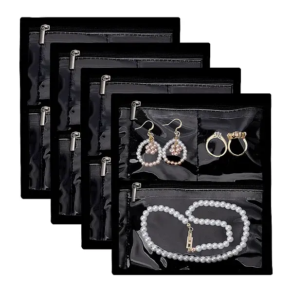 Cloth Jewelry Storage Zipper Bags