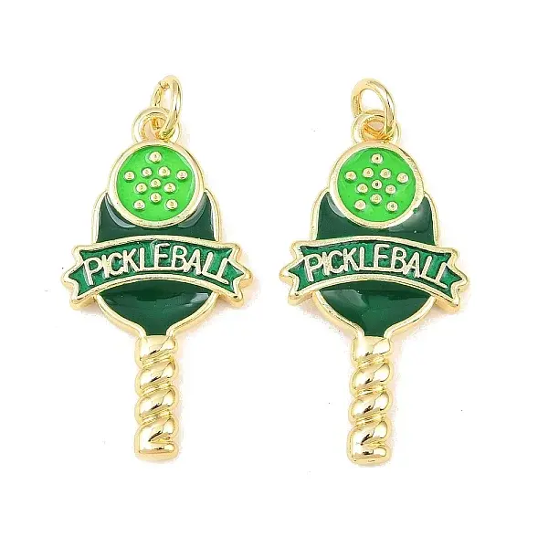 Brass Enamel Pendants