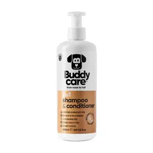 Buddycare Coconut 2 v 1 šampon & kondicioner pro psy 500 ml