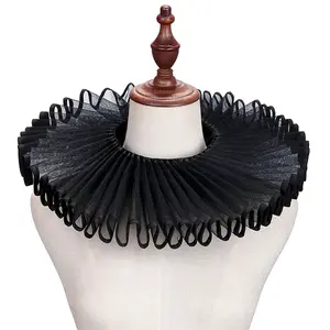 Detachable Lady's Gauze Fake Collar