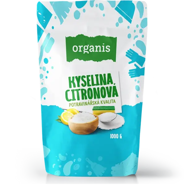 ORGANIS Kyselina citronová 1000 g