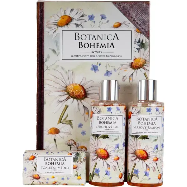 Bohemia Gifts Botanica Heřmánek darčeková sada s harmančekom