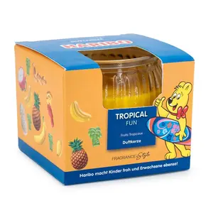 VONNÁ SVÍČKA Transparentní Tropical Fun 85 g