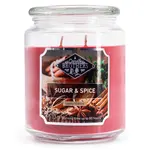 VONNÁ SVÍČKA Vícebarevná Sugar & Spice ve skle 100 h