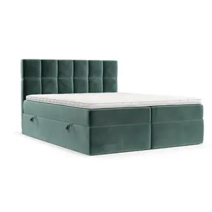 AltaBeds POSTEL BOXSPRING VARENO 200/200 Tyrkysová