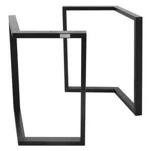 ML-DESIGN NOHY STOLU, sada 2 ks ARROW 44 x 72 cm, černé