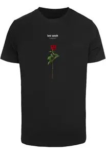 Černé tričko Lost Youth Rose Tee