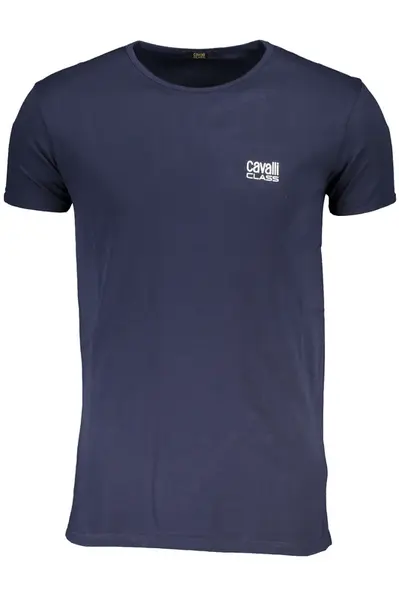 Pánské triko Cavalli Class modré