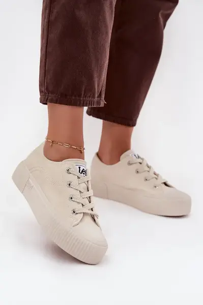 Dámské tenisky na platformě LEE ISLA C WOMEN LOW