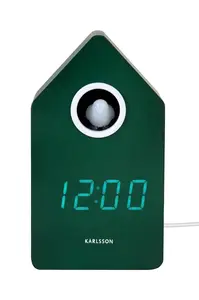 Karlsson  LED budík s kukačkou  Cuckoo LED 16 cm