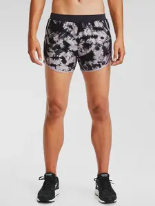 Under Armour Kraťasy W UA Fly By 2.0 Printed Short-PPL - Dámské