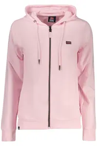 Dámská mikina na zip růžová