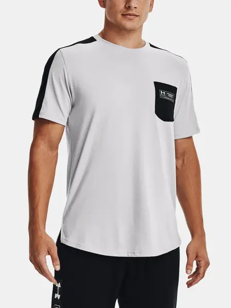 Under Armour Tričko UA Pocket Tee-GRY - Pánské