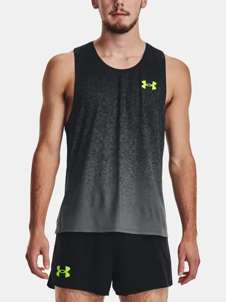 Under Armour Tílko UA RUSH CICADA SINGLET-BLK - Pánské