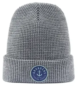 Grundéns čepice anchor waffle beanie athletic heather