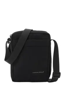 JACK & JONES Taška cez rameno 'JACROMEO'  čierna