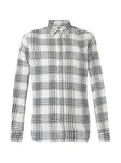 JACK & JONES Košeľa 'JJEDOVER'  čierna / biela