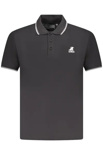 Pánske čierne polo tričko