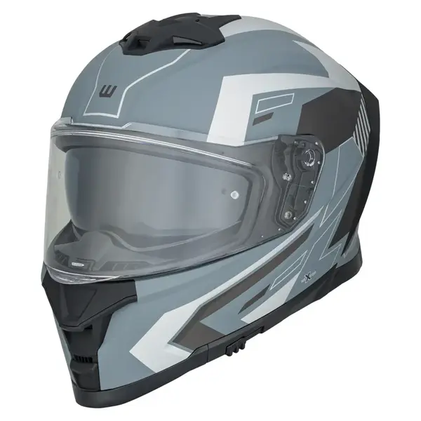 Moto přilba W-TEC Nexwor Graphic šedá XL (61-62)