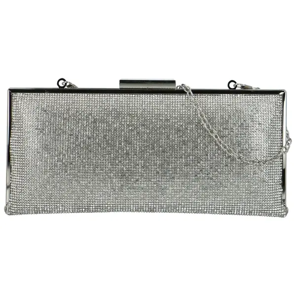 Dámské psaníčko stříbrné - Michelle Moon Pelagie