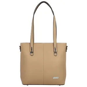 Dámská kabelka na rameno béžová - Delami Royal Class