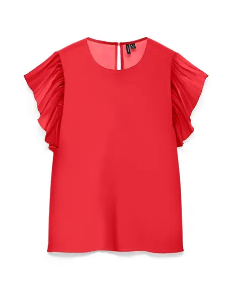 VERO MODA Blúzka 'VMSMILLA'  červená