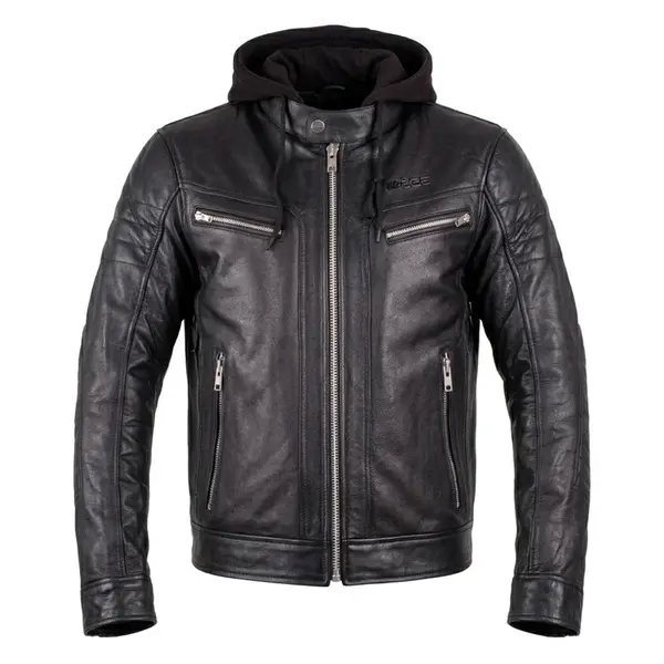 Kožená moto bunda W-TEC Murayo černá 3XL