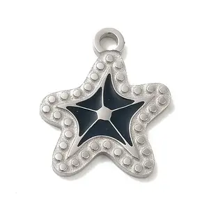 304 Stainless Steel Enamel Pendants