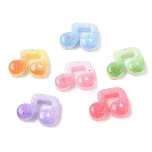 Printed Opaque Resin Cabochons