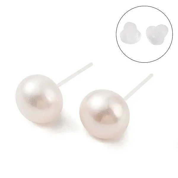 Hypoallergenic Bioceramics Zirconia Ceramic Stud Earrings
