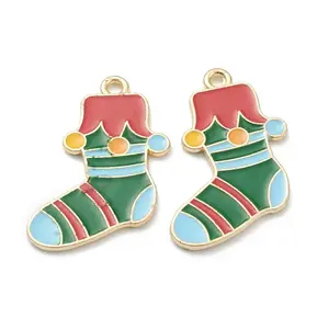 Alloy Enamel Pendants