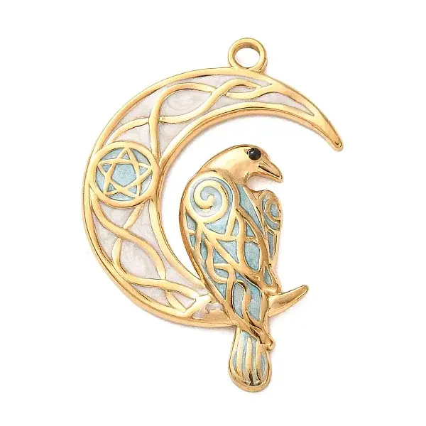 304 Stainless Steel Enamel Pendants