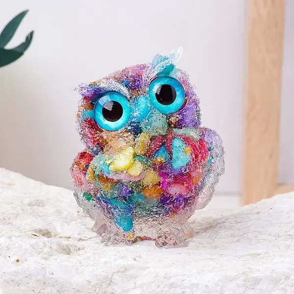 Resin Owl Display Decoration