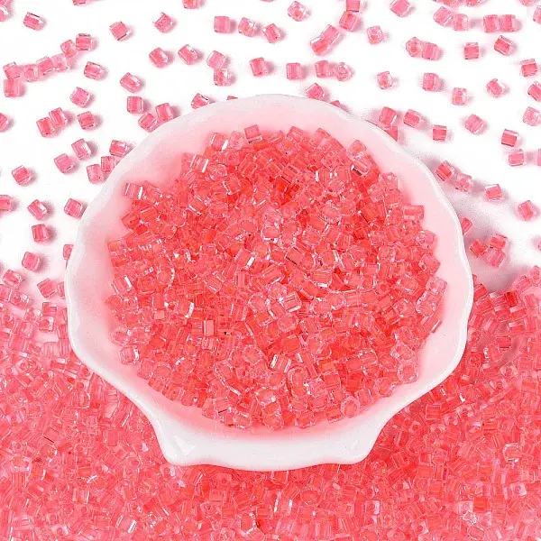 Transparent Inside Colours Glass Seed Beads