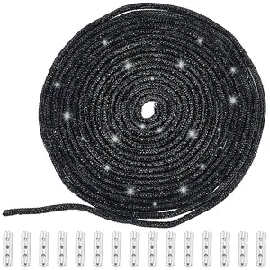 20Pcs Column Alloy Shoelace Buckle Connectors