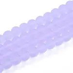 Transparent Glass Beads Strands