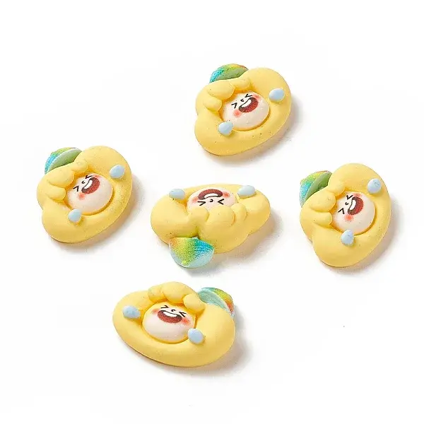 Opaque Resin Cabochons